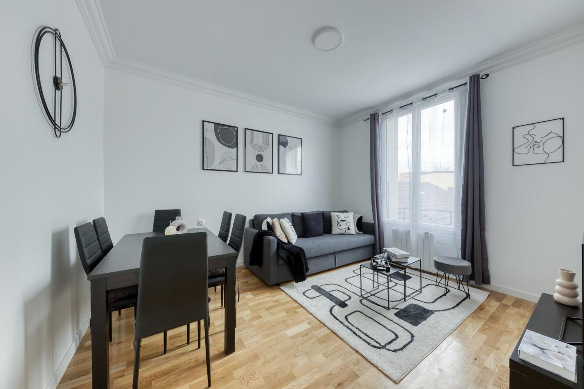 Maison 8 Personnes - Parking - Metro 7 Et Rer B A 6 Minutes ラ・クールヌーヴ エクステリア 写真