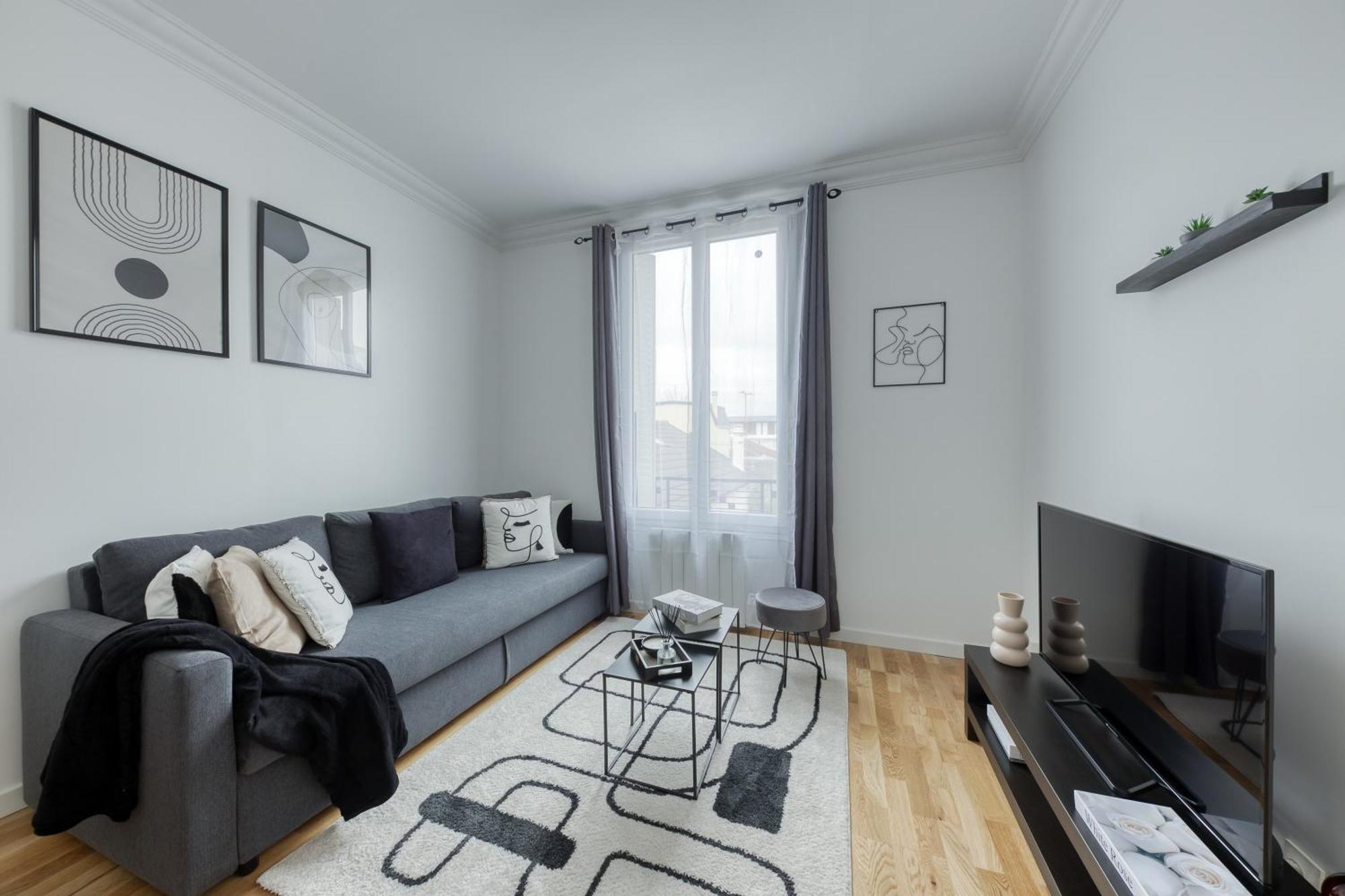 Maison 8 Personnes - Parking - Metro 7 Et Rer B A 6 Minutes ラ・クールヌーヴ エクステリア 写真